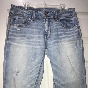 American Eagle Artist Crop Super Stretch Jeans